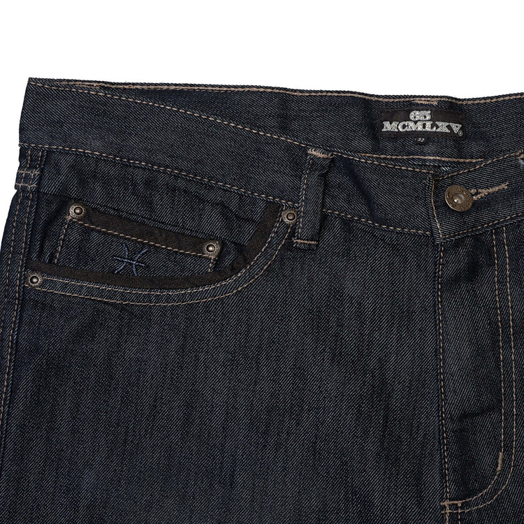 Close-up of 65 McMlxv men&